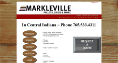 Desktop Screenshot of marklevillelumber.com