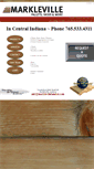 Mobile Screenshot of marklevillelumber.com